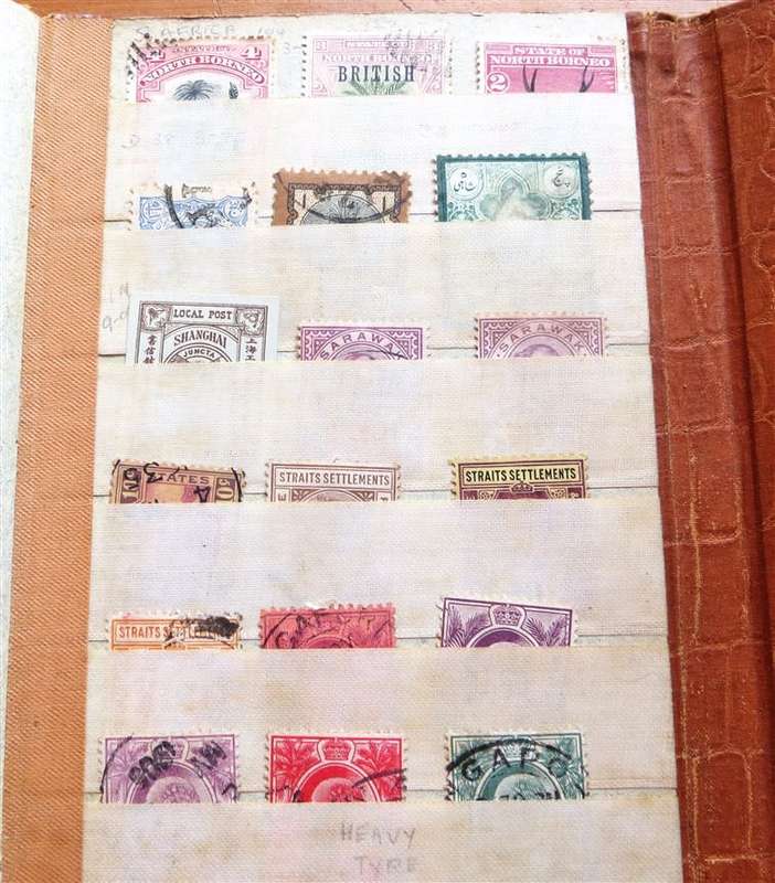 Small Pocket Album with Older World Stamps