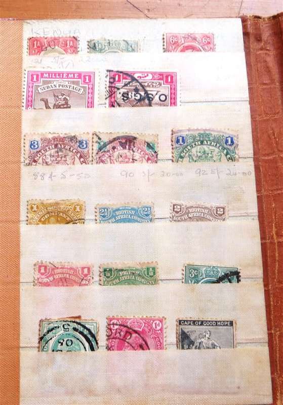 Small Pocket Album with Older World Stamps