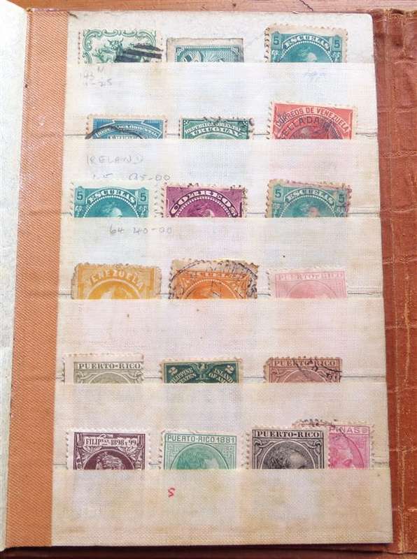Small Pocket Album with Older World Stamps