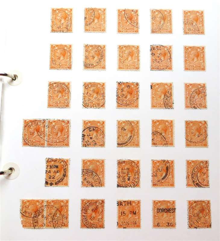 GB File Album pages stamps hinged - R15 000 Cat.Value too many to picture all