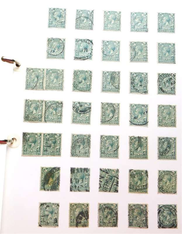 GB File Album pages stamps hinged - R15 000 Cat.Value too many to picture all
