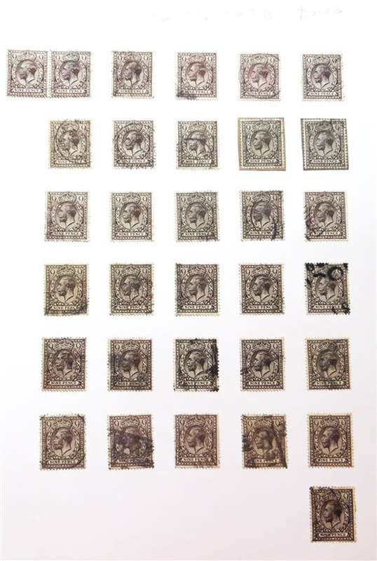 GB File Album pages stamps hinged - R15 000 Cat.Value too many to picture all