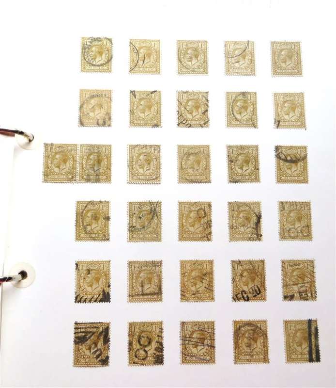 GB File Album pages stamps hinged - R15 000 Cat.Value too many to picture all