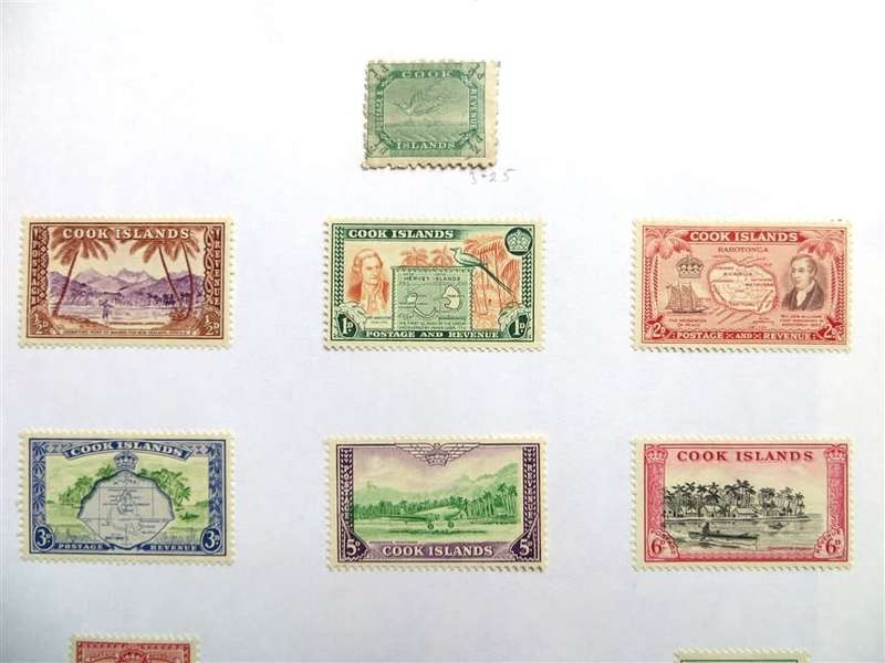 Cook islands + Fiji Lot -  High Value R900.00