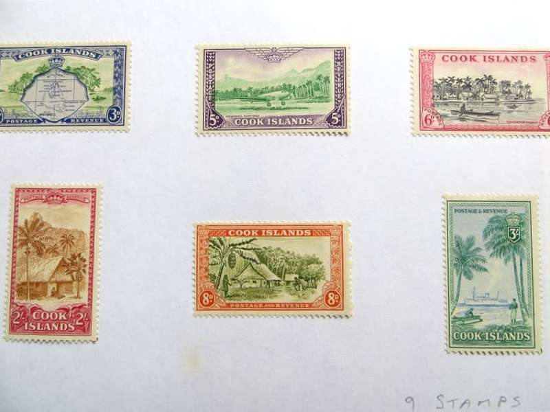 Cook islands + Fiji Lot -  High Value R900.00