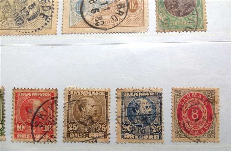 Older Europe Lot on Card - 1 Bid