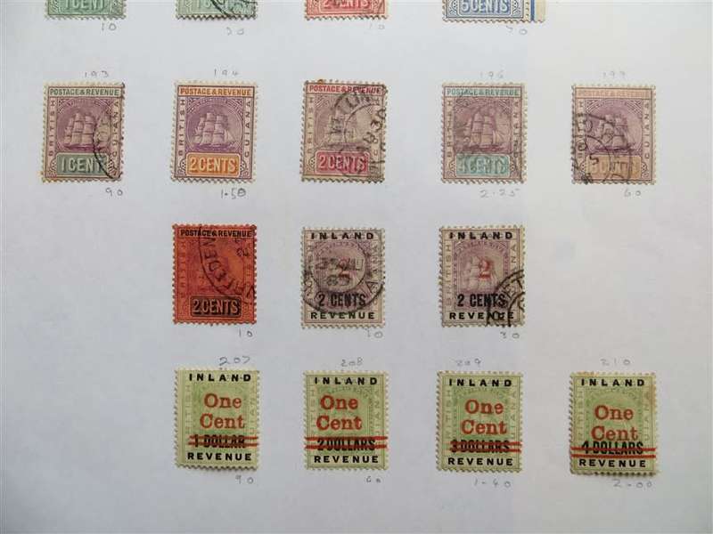 British Guiana Lot on Page