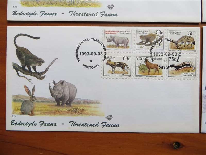 4 x RSA Covers - Animals Def. with R20.00  Cover