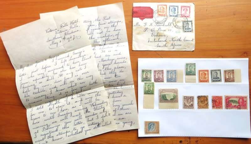 Rhodesia Postal History & Stamps Lot