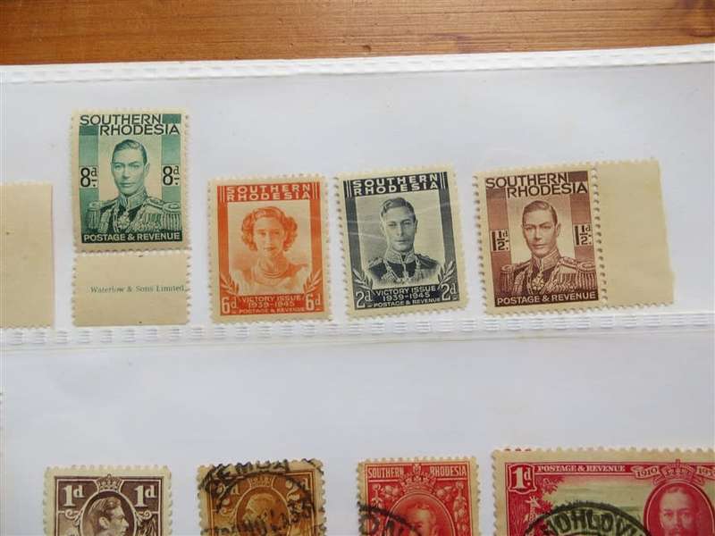 Rhodesia Postal History & Stamps Lot