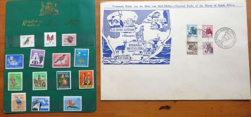 RSA Set + Union Kruger National Park FDC