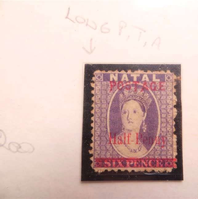 3 x Natal Half Penny Overprint Lot with Varieties