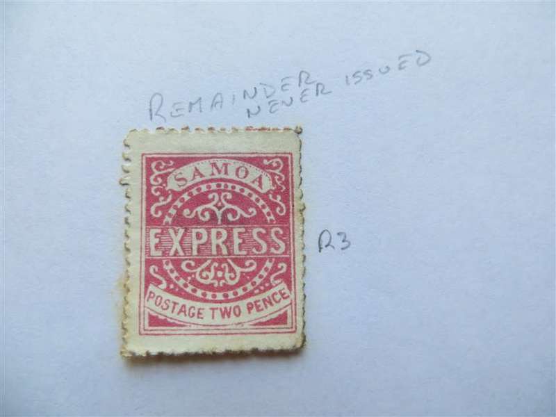 1877 Samoa express Lot High Value R5000.00