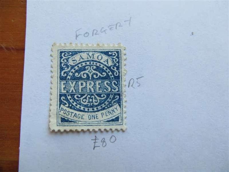 1877 Samoa express Lot High Value R5000.00
