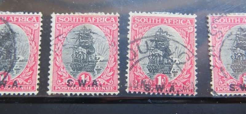1930 SWA Overprint Broken S/W/A - 1 BID FOR ALL