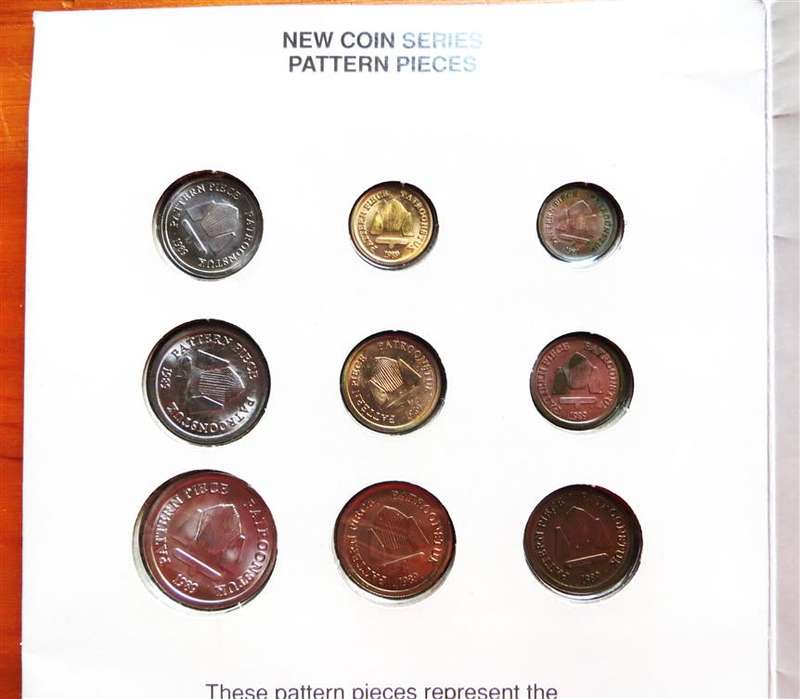 SA Mint Pattern Piece Set - Sealed Coins - Bid per Set
