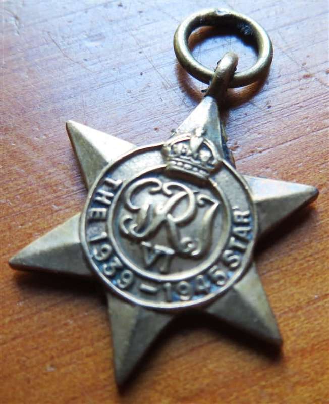 1939-45 Star Miniature Medal - unnamed