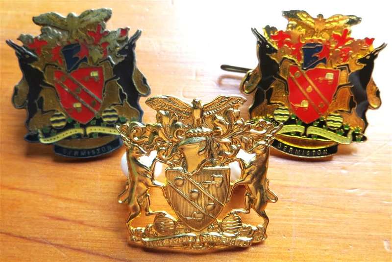 3 x Germiston badges Lot - 1 Bid