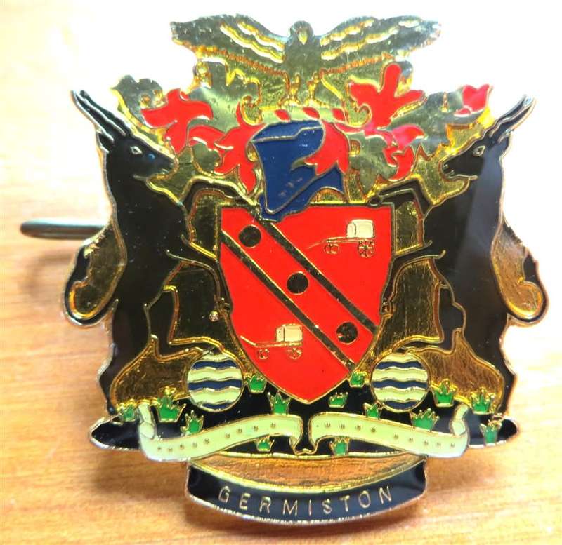 3 x Germiston badges Lot - 1 Bid