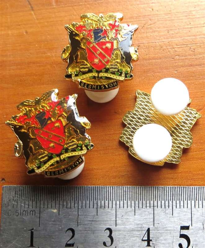 3 x Germiston badges Lot - 1 Bid