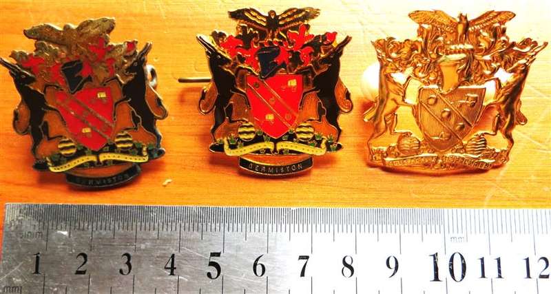 3 x Germiston badges Lot - 1 Bid