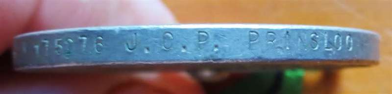 1939-45 Defence Medal WW2 - J.C.P Prinsloo #175276