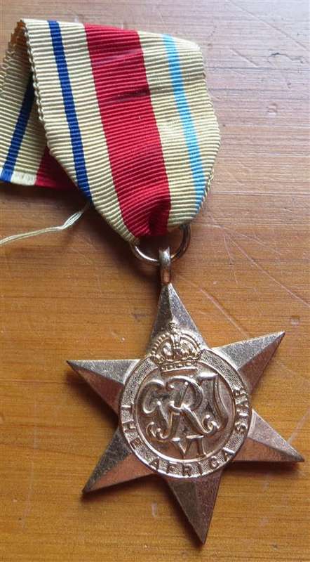 1939-45 Africa Star WW2 Medal - R.L Forsyth #30388