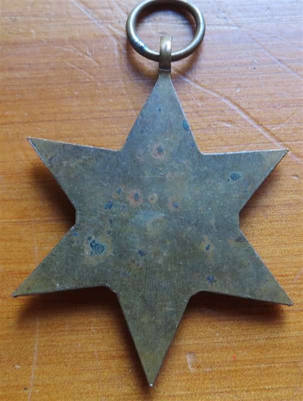 1939-45 Africa Star WW2 Medal unnamed