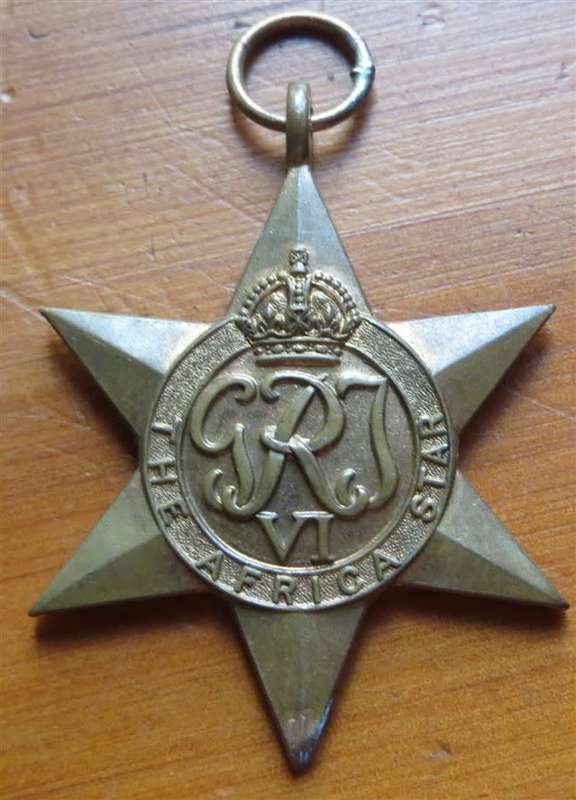 1939-45 Africa Star B.M Kromhout #113763 WW2 Medal