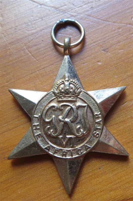1939-45 Africa Star E.Bolitho #30350 WW2 Medal