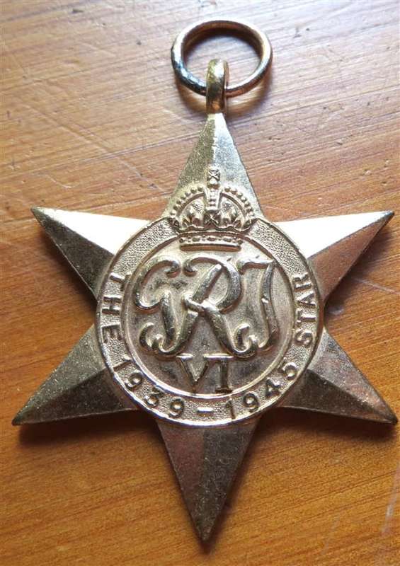 1939-45 Star A.A Gebhard #23212 WW2 Medal