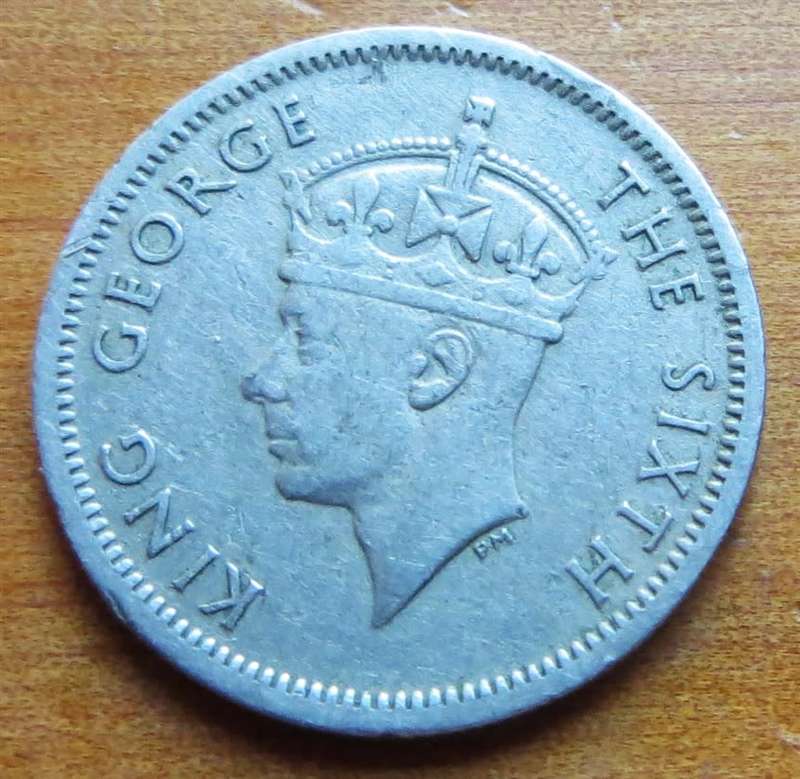 1948 Southern Rhodesia 6d Sixpence Silver