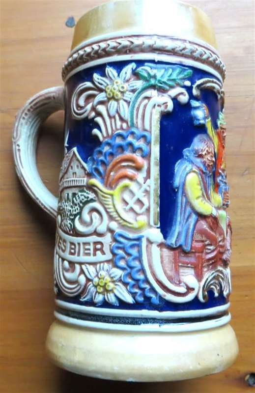 Vintage GERZ W.Germany No.9 Beer Stein