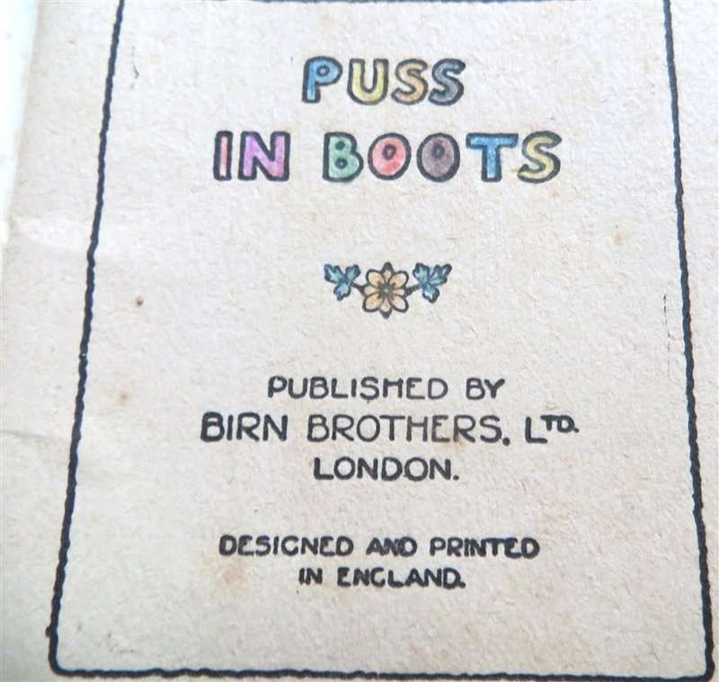 Birn Brothers England - Small Vintage Softcover Fairy Tales booklets set