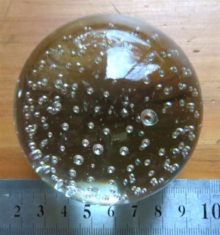 Glass Ball +- 75mm