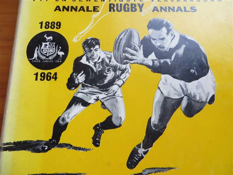 1889 - 1964 75th Anniversary Springbok Rugby Annals Hardcover D.H Craven