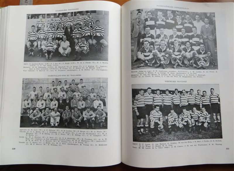 1889 - 1964 75th Anniversary Springbok Rugby Annals Hardcover D.H Craven