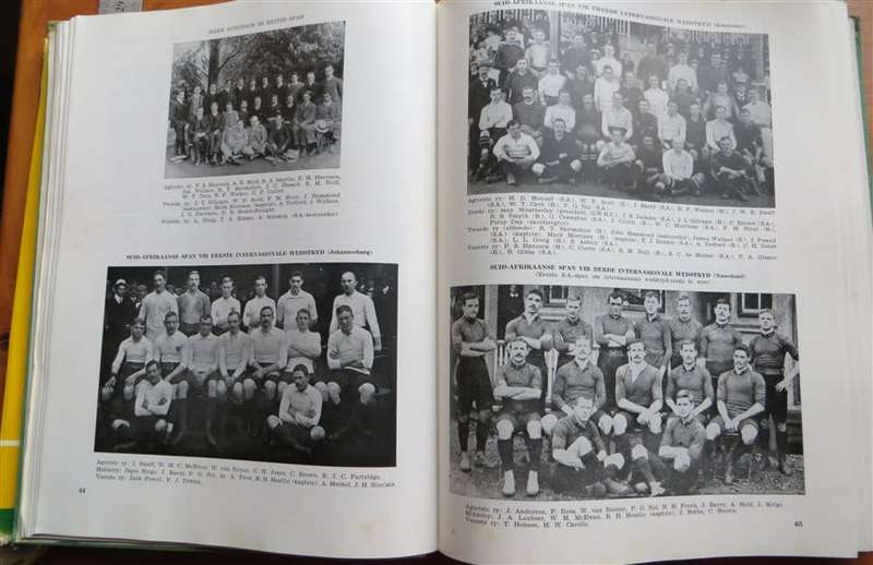 1889 - 1964 75th Anniversary Springbok Rugby Annals Hardcover D.H Craven