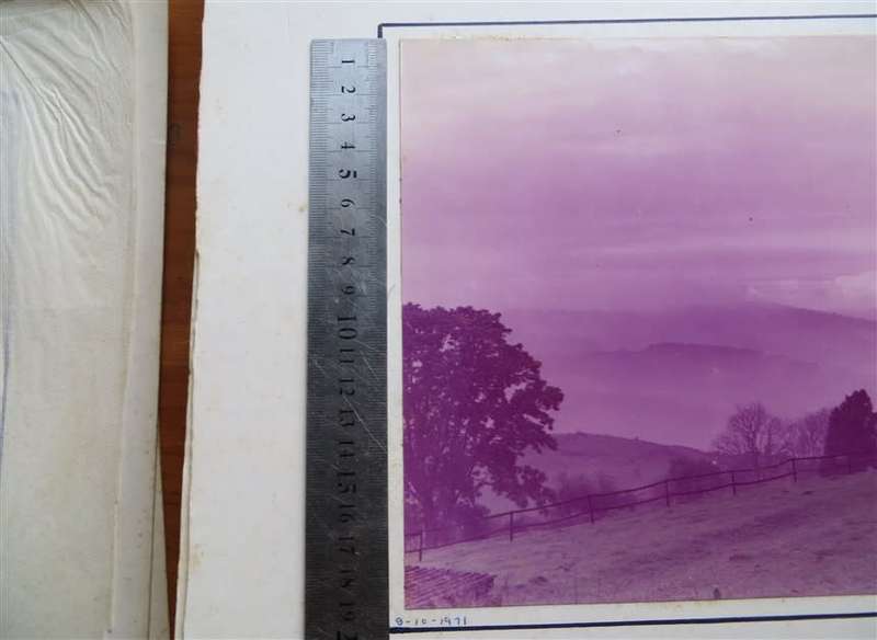 KZN Landscape Vintage Original photo 250mmx190mm - D.S Gibbs 1971 - Foxing present