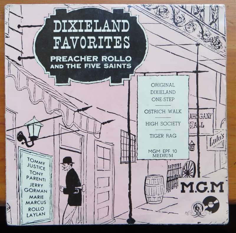 Dixieland Favorites - Preacher Rollo & the Five Saints - 7 Single