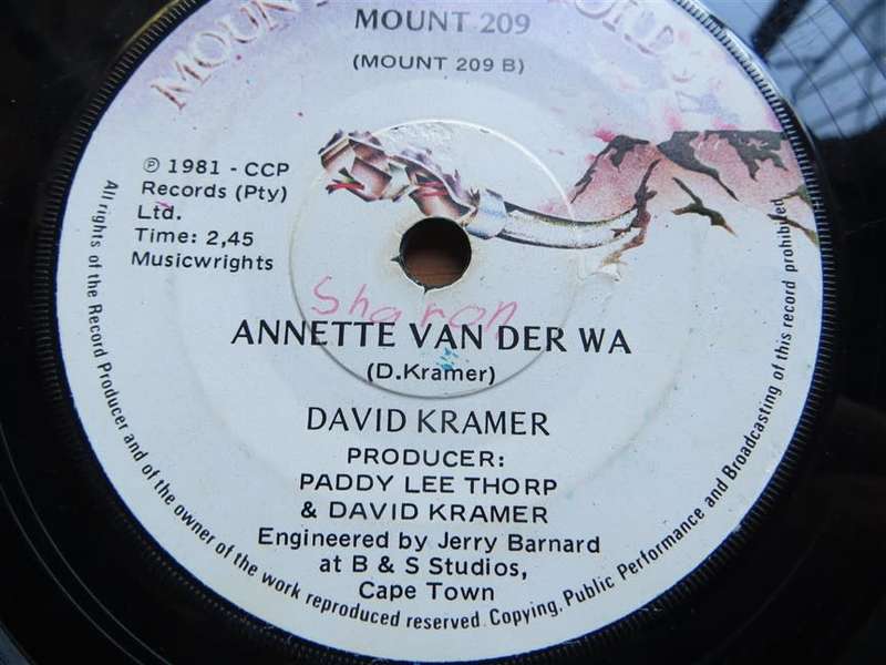 David Kramer - Royal Hotel - 7 Single