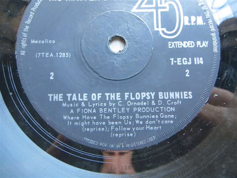Beatrix Potter - The Tale of Flopsy Bunnies - 7 Single
