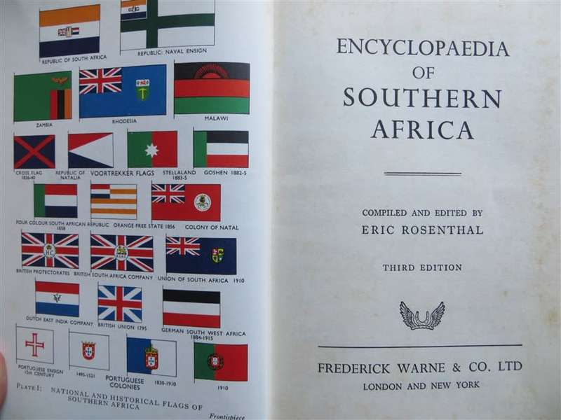 1965 Encyclopaedia of Southern Africa - Eric Rosenthal 3rd Ed. with Dustcover