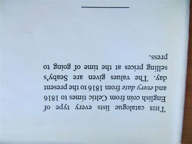 1968 Standard Catalogue of British Coins - Seaby