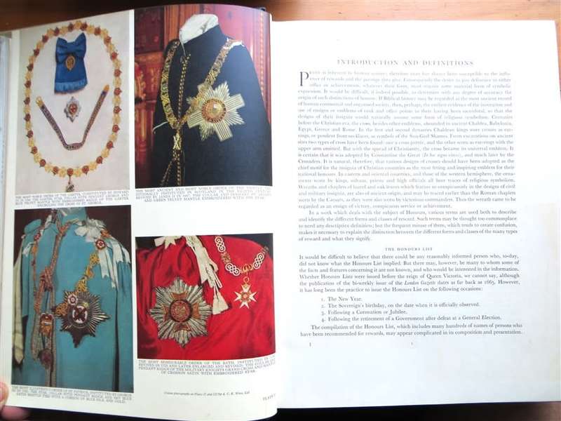Awards of Honour - Capt. Arthur Jocelyn C.V.O RARE Book 1st Edition