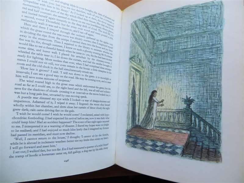 Jane Eyre - Charlotte Bronte - 1969 Illustrated