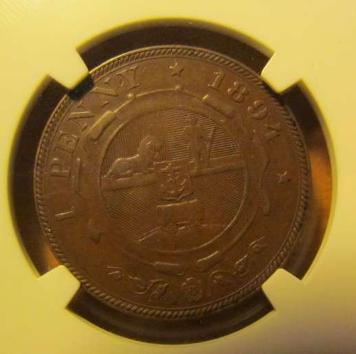 1894 PENNY - GREAT **RARE** NGC GRADED COIN - ZAR QUALITY @ R1 !!!