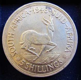 1948 CROWN 5 Shillings - Top Quality SILVER - **** CONDITION***R1 START