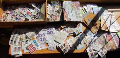 SA + WORLD CLEARANCE LOT - Stamps,controls,cards unchecked - R1 !!!!!