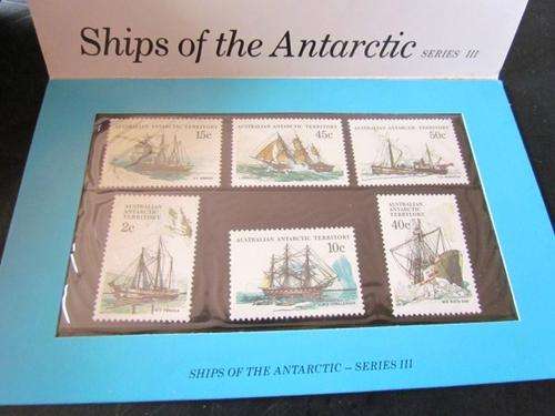 ***R1 START *** SHIPS OF THE ANTARCTIC SET IN PRESENTATION FOLDER
